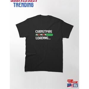 Christmas Loading Bar Classic Tshirt